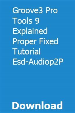 pro tools 9 full download